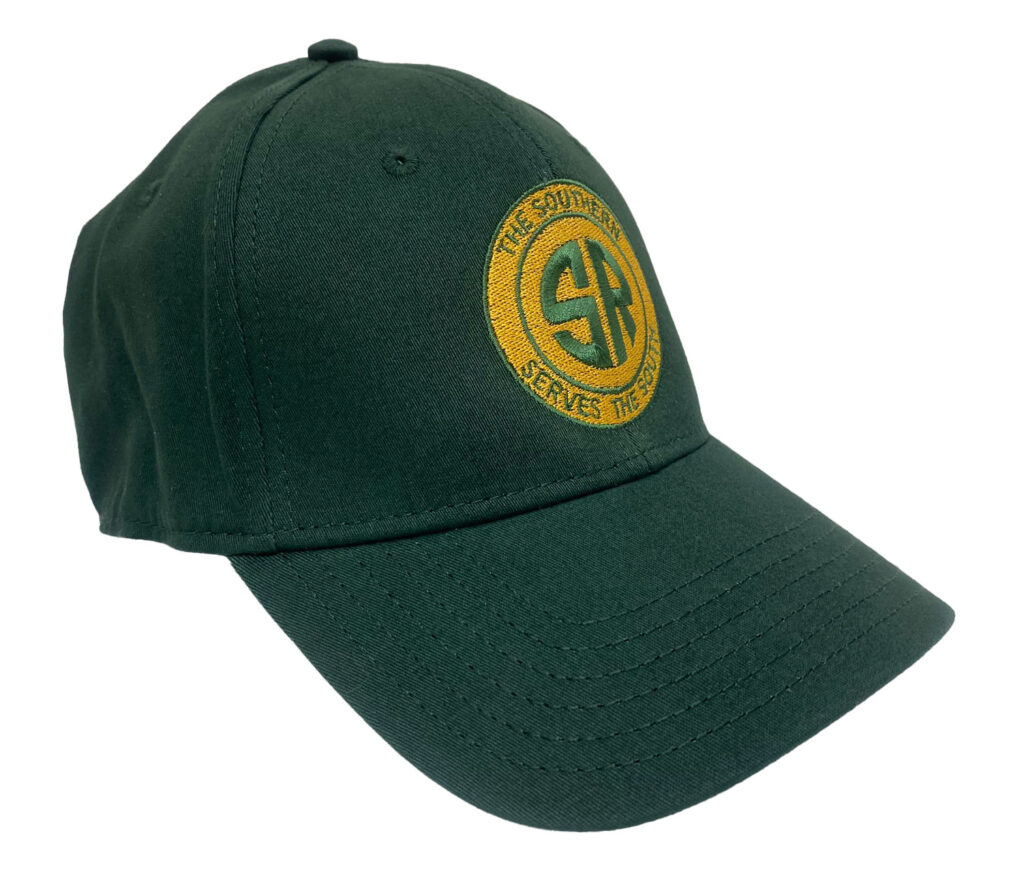 Southern Railway Embroidered Railroad Flex Fit Cap Hat #40-0027FF LOGO ...