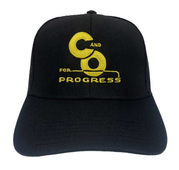 Chesapeake & Ohio Railroad C & O For Progress Embroidered Mesh Cap Hat #40-0043BM - Image 5