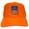Union Pacific Railroad Embroidered Neon Orange Cap Hat #40-0047O - Image 5