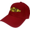 BNSF Railroad Cigarband Warbonnet Embroidered Cap Hat 40-0061V - Image 2