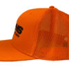 Norfolk Southern Railroad Embroidered Neon Orange Cap Mesh Hat #40-0068OM - Image 4