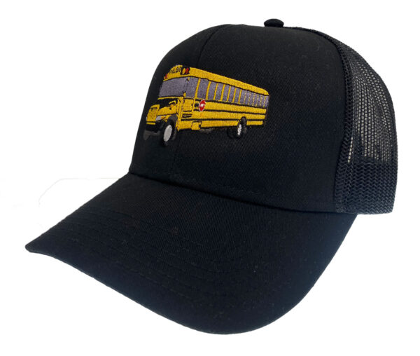 International School Bus Driver Embroidered Cap Hat #40-8310BM - Image 2