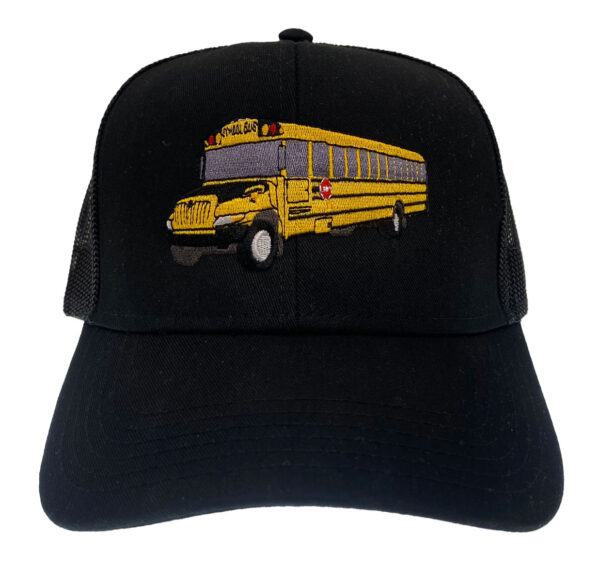 International School Bus Driver Embroidered Cap Hat #40-8310BM - Image 5