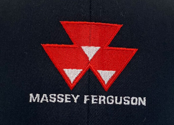 Massey Ferguson Tractor Triangles Farm Embroidered Cap Hat #44-9300V - Image 2