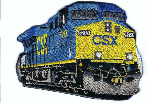 CSX Transportation Locomotive Railroad Patch #14-1715