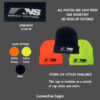 Norfolk Southern Railroad Safety Orange, Safety Yellow, or Black Beanie Cap 40-0068BN