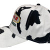 Oliver Tractor The Right Green Farm Embroidered Cow Print Cap Hat 44-9050HS - Image 5