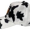 Oliver Tractor Sign Logo Farm Embroidered Cow Print Cap Hat 44-9075HS - Image 4