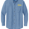 Southern Railway Crescent Embroidered Denim Shirt #80-4820DS - Image 4