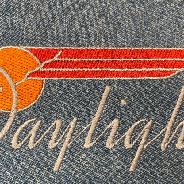 Southern Pacific Daylight Embroidered Denim Shirt #80-0001DS