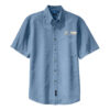 Norfolk Southern Railroad Embroidered Denim Shirt #80-0068DS