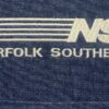 Norfolk Southern Railroad Embroidered Denim Shirt #80-0032DS