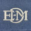 EMD Electro Motive Division Railroad Embroidered Denim Shirt #80-1742