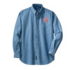 Atlantic Coast Line Embroidered Denim Shirt #80-1100DS - Image 2
