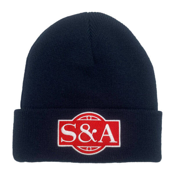 Savannah & Atlanta Railroad Embroidered Beanie Cap #40-4901BN