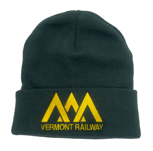 Vermont Railway Embroidered Beanie Cap #40-6300BN
