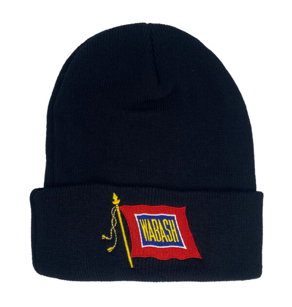 Wabash Railroad Embroidered Beanie Cap #40-0055BN