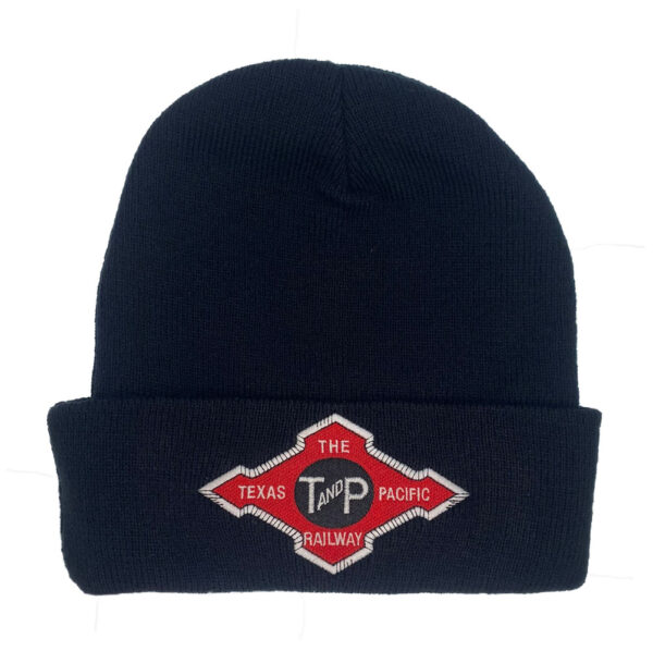 Texas and Pacific Railway Embroidered Beanie Cap #40-0069BN