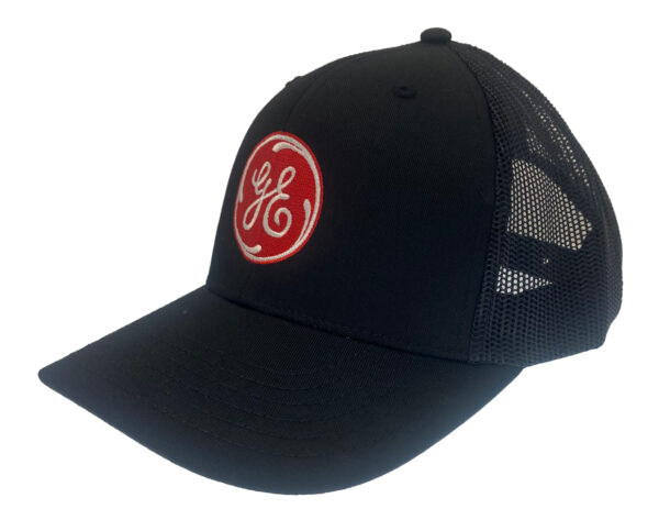 General Electric Transportation Logo GE Locomotives Embroidered Railroad Mesh Cap Hat #40-0230BM - Image 2