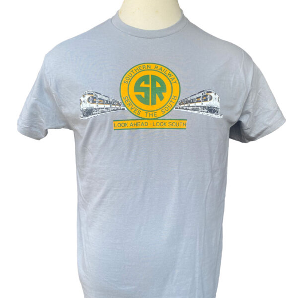 Southern Railway Look Ahead Look South Tee T-Shirt #60-2102