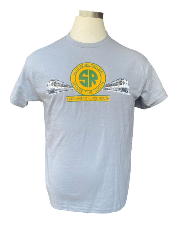 Southern Railway Look Ahead Look South Tee T-Shirt #60-2102