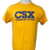 CSX Transportation Railroad Tee T-Shirt #60-3022