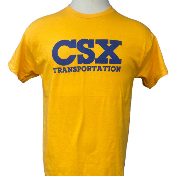 CSX Transportation Railroad Tee T-Shirt #60-3022