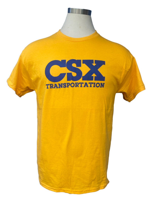 CSX Transportation Railroad Tee T-Shirt #60-3022