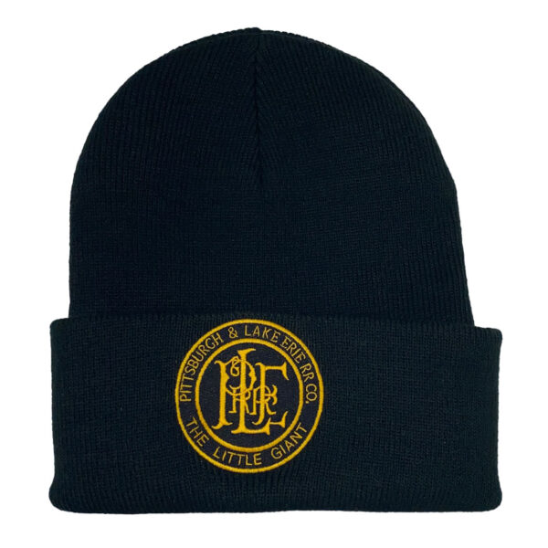 Pittsburgh & Lake Erie Railroad Embroidered Beanie Cap Hat #40-0067BN