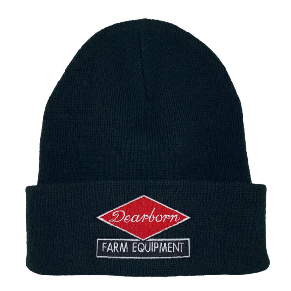 Dearborn Farm Equipment Embroidered Beanie Cap Hat #44-8400BN