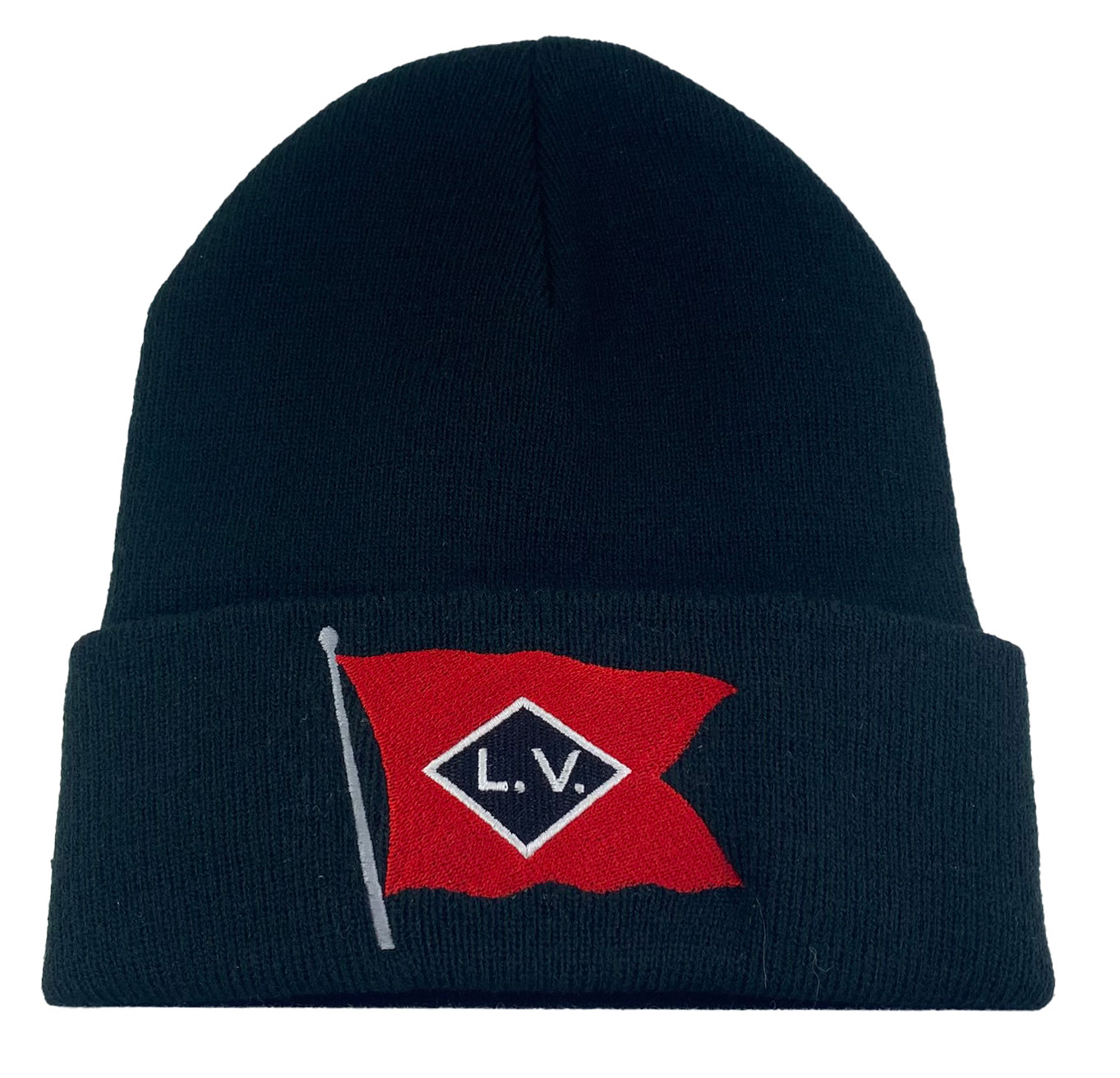 Lehigh Valley Railroad Embroidered Beanie Cap #40-2145BN Choice - Image 2