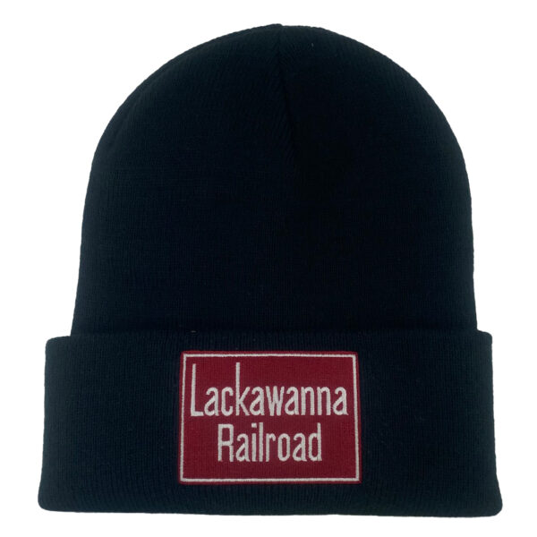 Lackawanna Railroad Embroidered Beanie Cap #40-0031BN