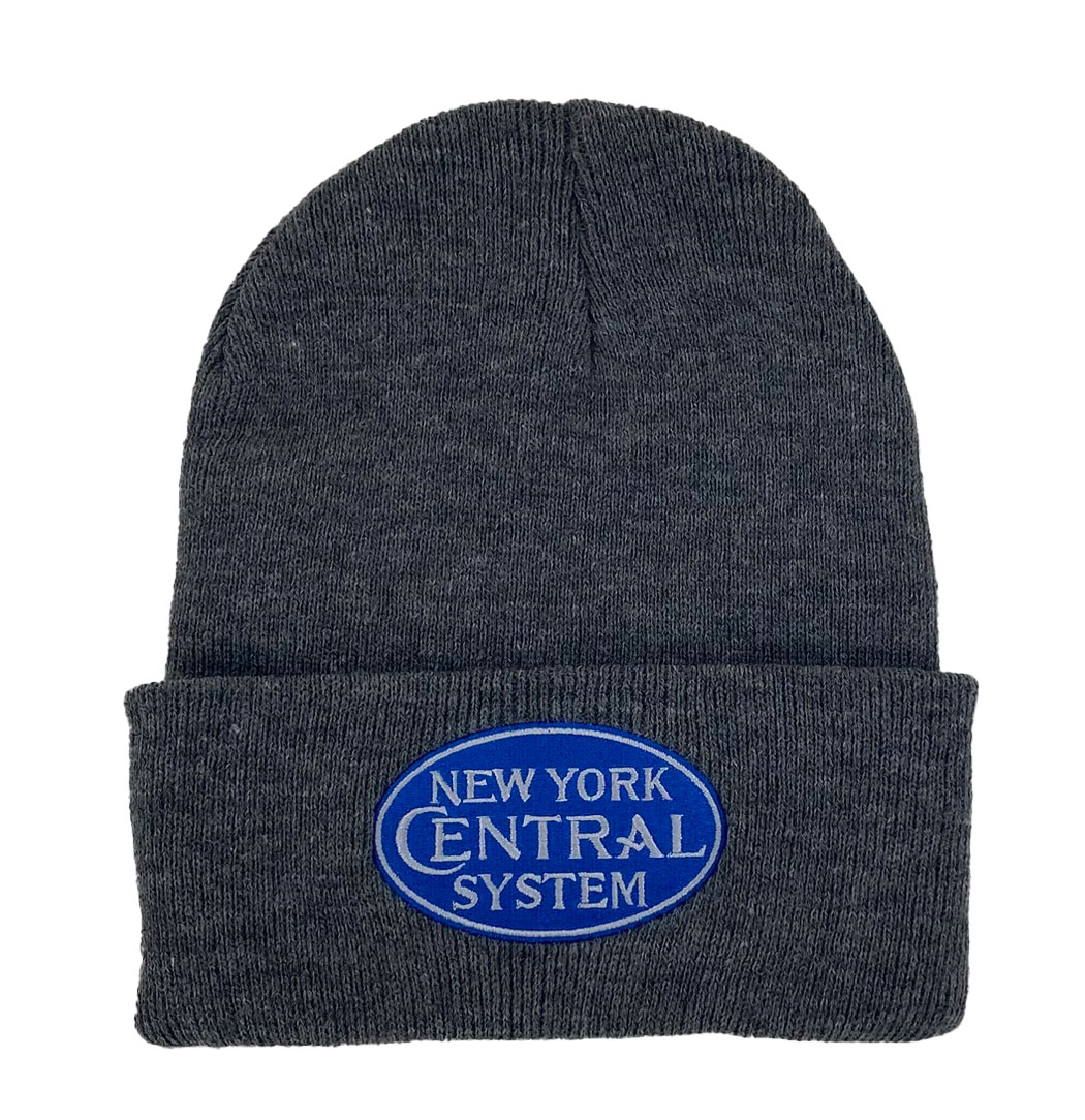 New York Central Railroad Embroidered Beanie Toboggan Cap Hat #40-0028BN Choose Logo Color - Image 2