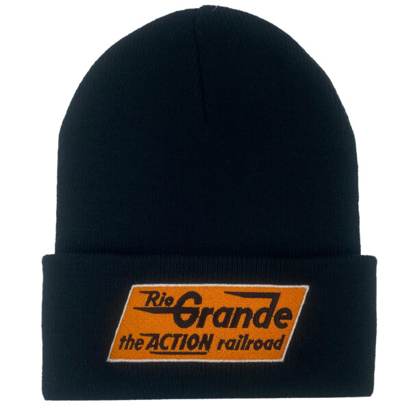 Rio Grande The Action Railroad Embroidered Beanie Cap #40-2800BN