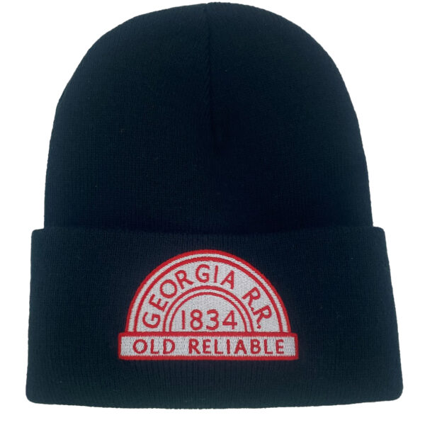 Georgia Railroad Old Reliable Embroidered Beanie Cap #40-1915BN