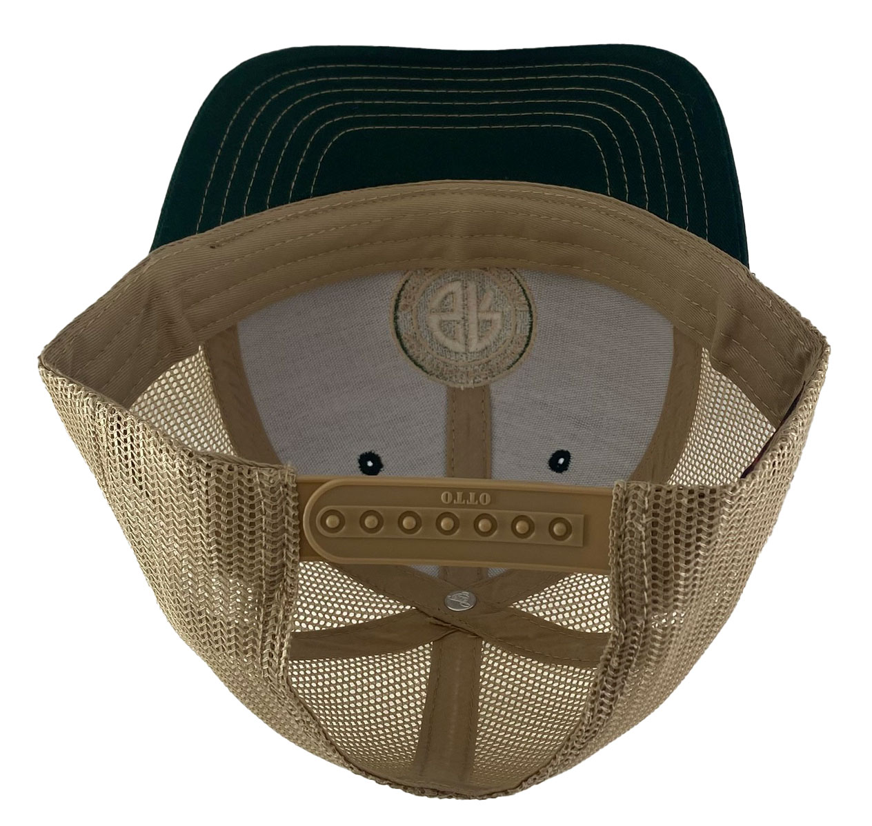 Southern Railway Serves the South Dark Green & Khaki Mesh Cap with Logo Choice GKM3 - Image 3