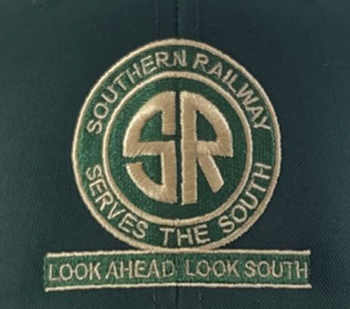 Southern Railway Serves the South Dark Green & Khaki Mesh Cap with Logo Choice GKM3 - Image 4