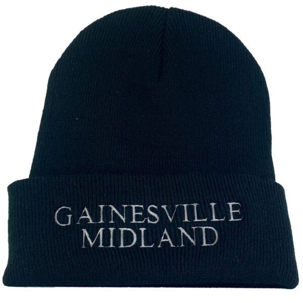 Gainesville Midland Railroad Embroidered Beanie Cap #40-3300BN