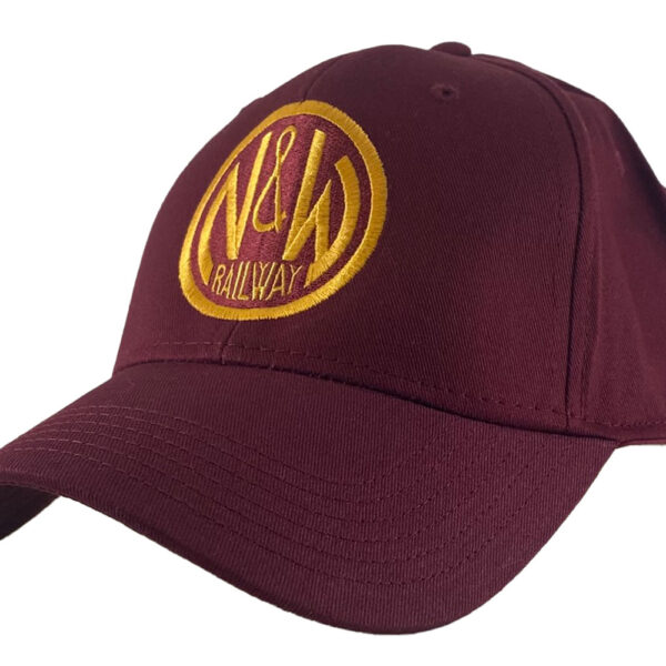 Norfolk & Western N&W Railway Embroidered Railroad Cap Hat #40-3601V