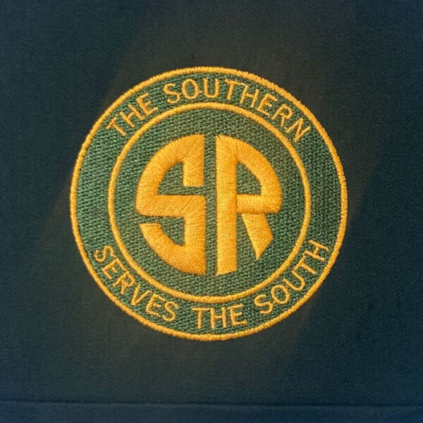 Southern Railway Embroidered Green Dress Shirt #80-0027EC
