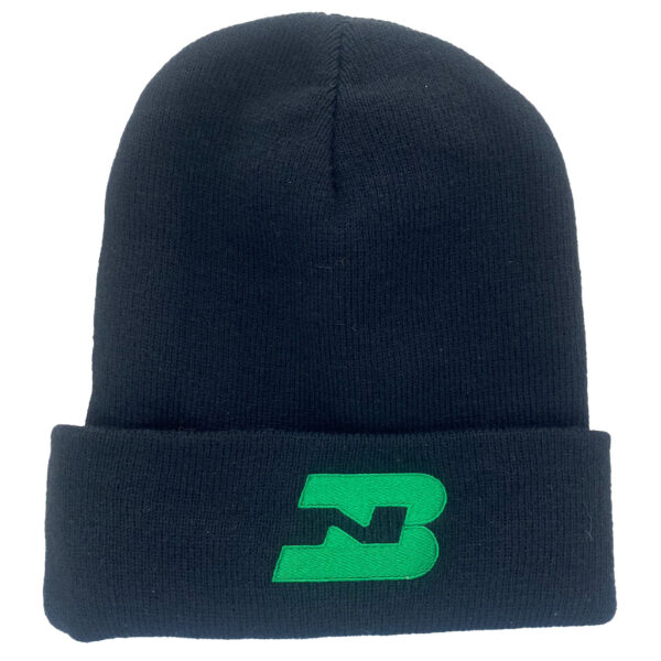 Burlington Northern Railroad Embroidered Beanie Cap #40-0046BN
