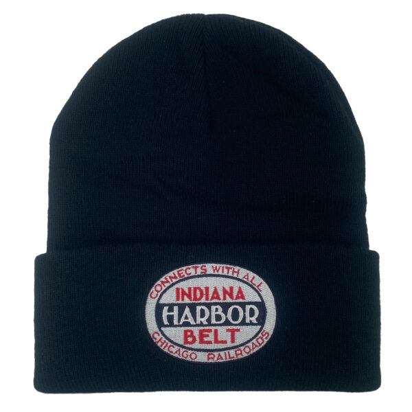 Indiana Harbor Belt Railroad Embroidered Beanie Cap #40-3141BN Choice