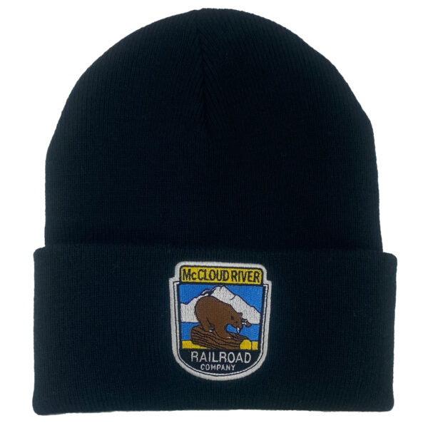McCloud River Railroad Company Embroidered Beanie Cap #40-2244BN