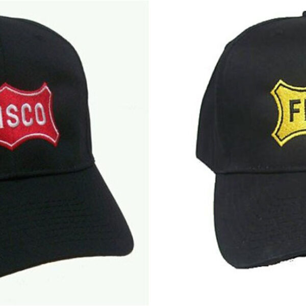 Frisco Railroad Embroidered Cap Hat #40-1860 Choose Logo Color