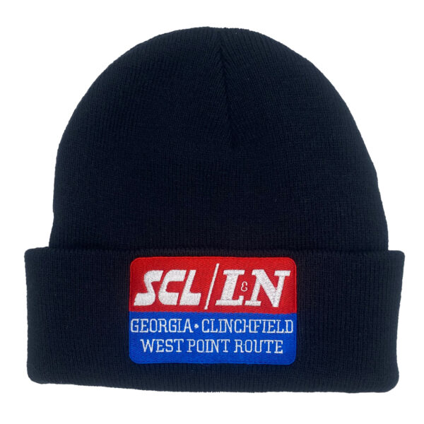 Seaboard Coast Line / L & N Family Lines Railroad Embroidered Beanie Cap #40-4580BN