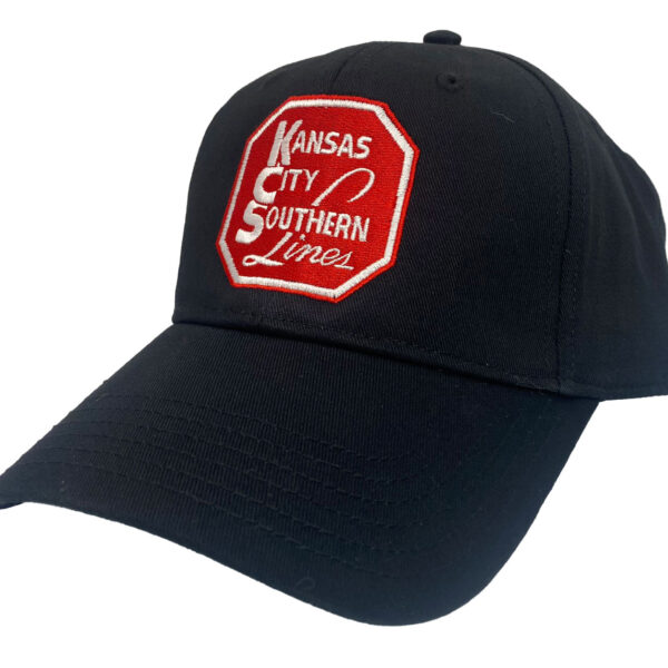 Kansas City Southern Lines Embroidered Railroad Cap Hat #40-0604V