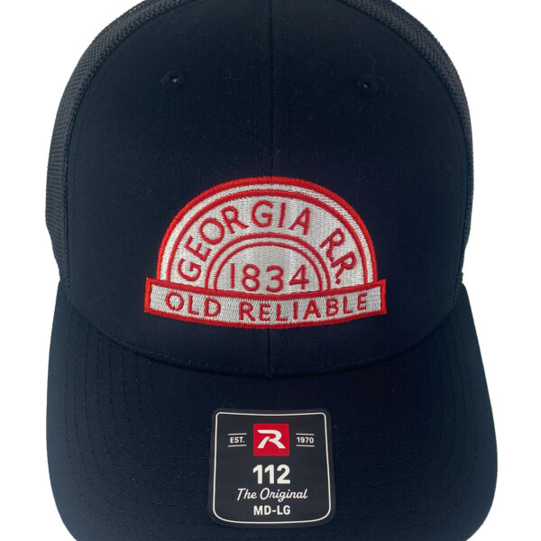 Georgia Railroad Old Reliable Embroidered Richardson Cap Hat #40-1915R112