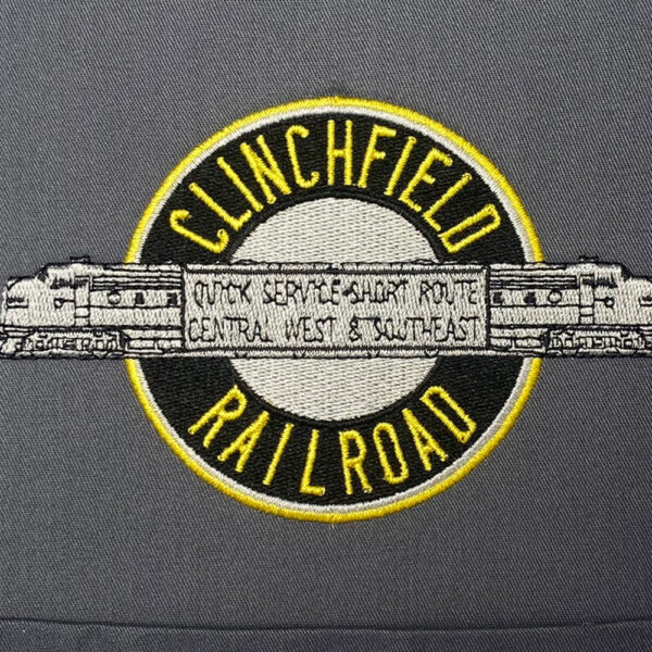Clinchfield Diesel Railroad Embroidered Dress Shirt #80-2061EC