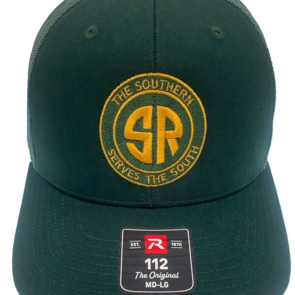 Southern Railway Southern Serves The South Embroidered Richardson Cap Hat #40-0027GR112