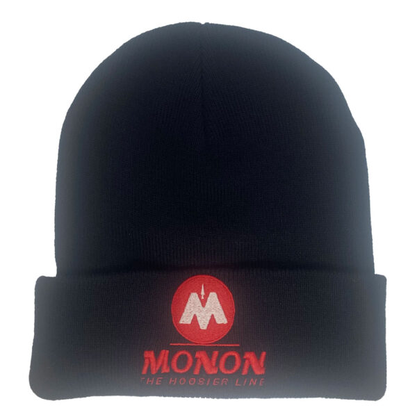 Chicago Indianapolis & Louisville Railway "Monon The Hoosier Line"  Embroidered Beanie Cap #40-0056BN